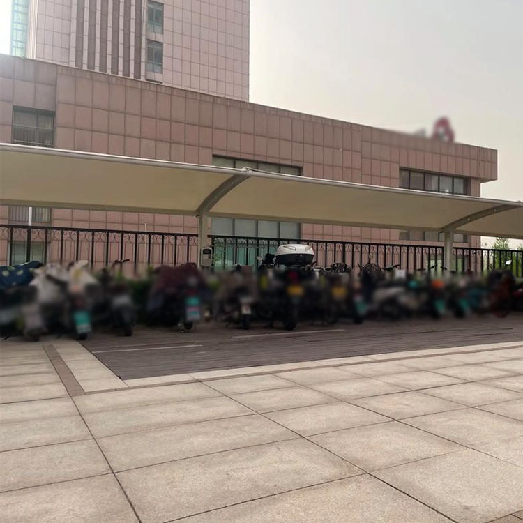 蒙阴县膜结构电动车棚