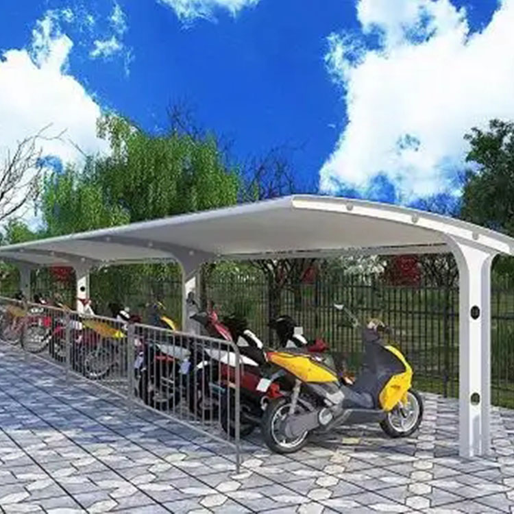 蒙阴县膜结构电动车棚